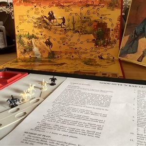 Board game the good and the bad . Vintage and very rare . Like the old times .